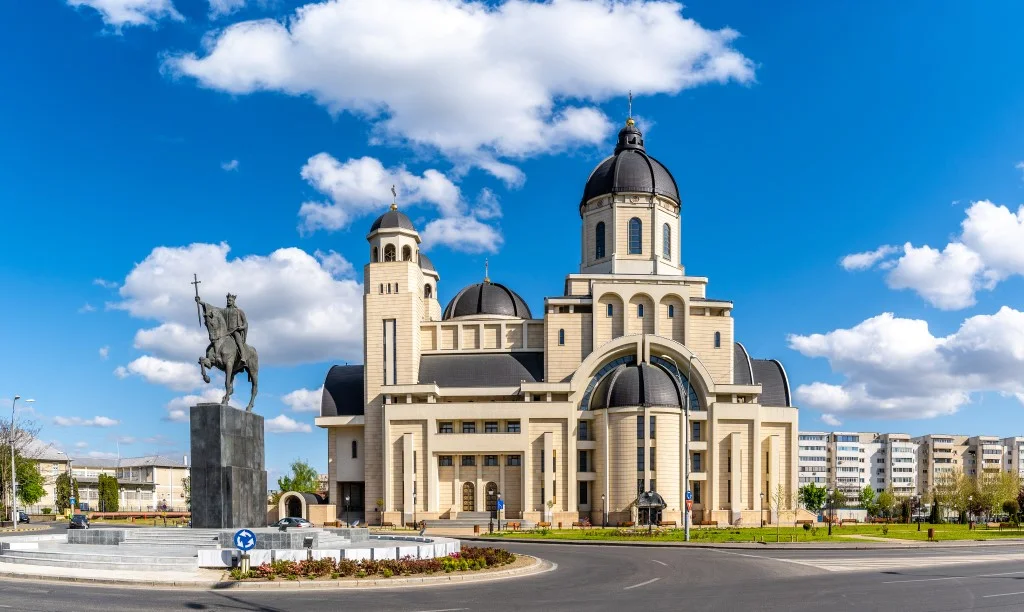 Orthodox cathedral in Romania